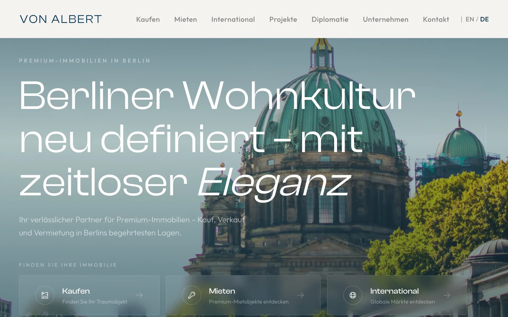 Von Albert Real Estate — Immobilien & Premium-Makler
